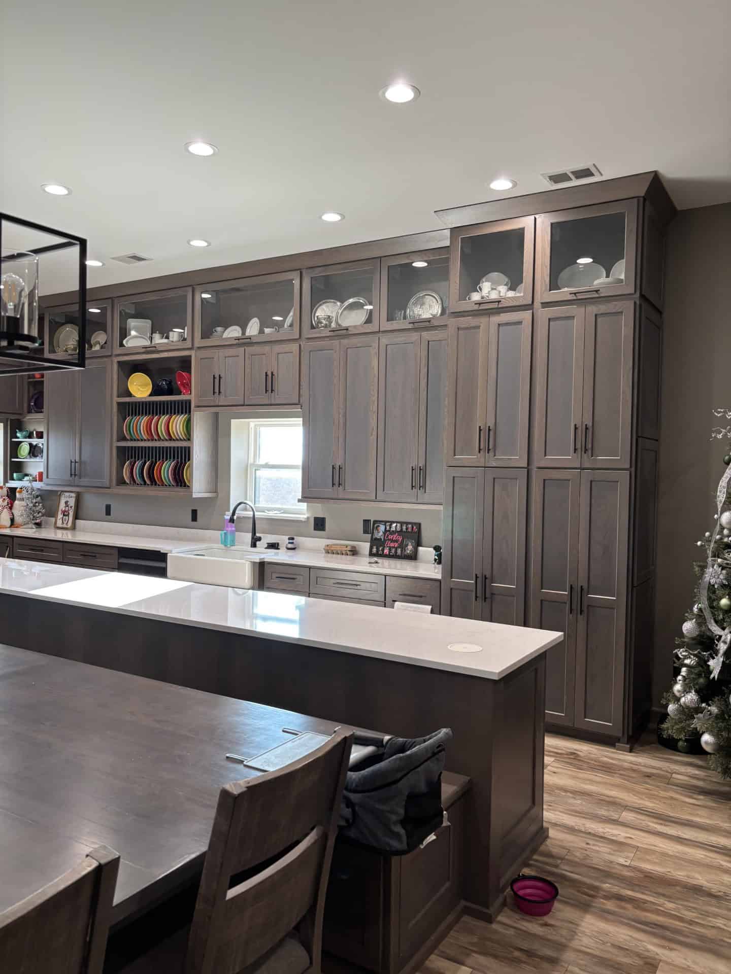 Custom kitchen cabinetry